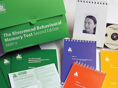 Rivermead Behavioural Memory Test Third Edition RBMT3 קוגניציה